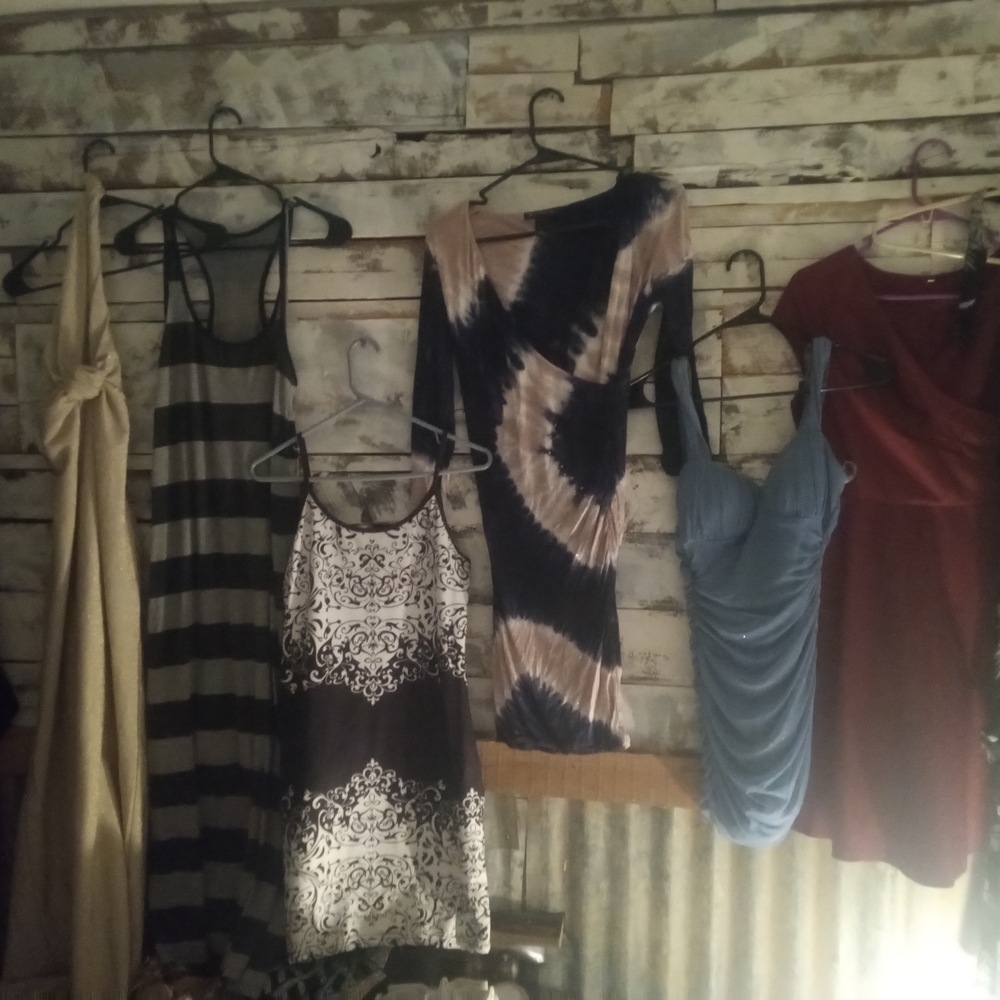 C. Wonder Tie-Dye and Solid Midi Dresses